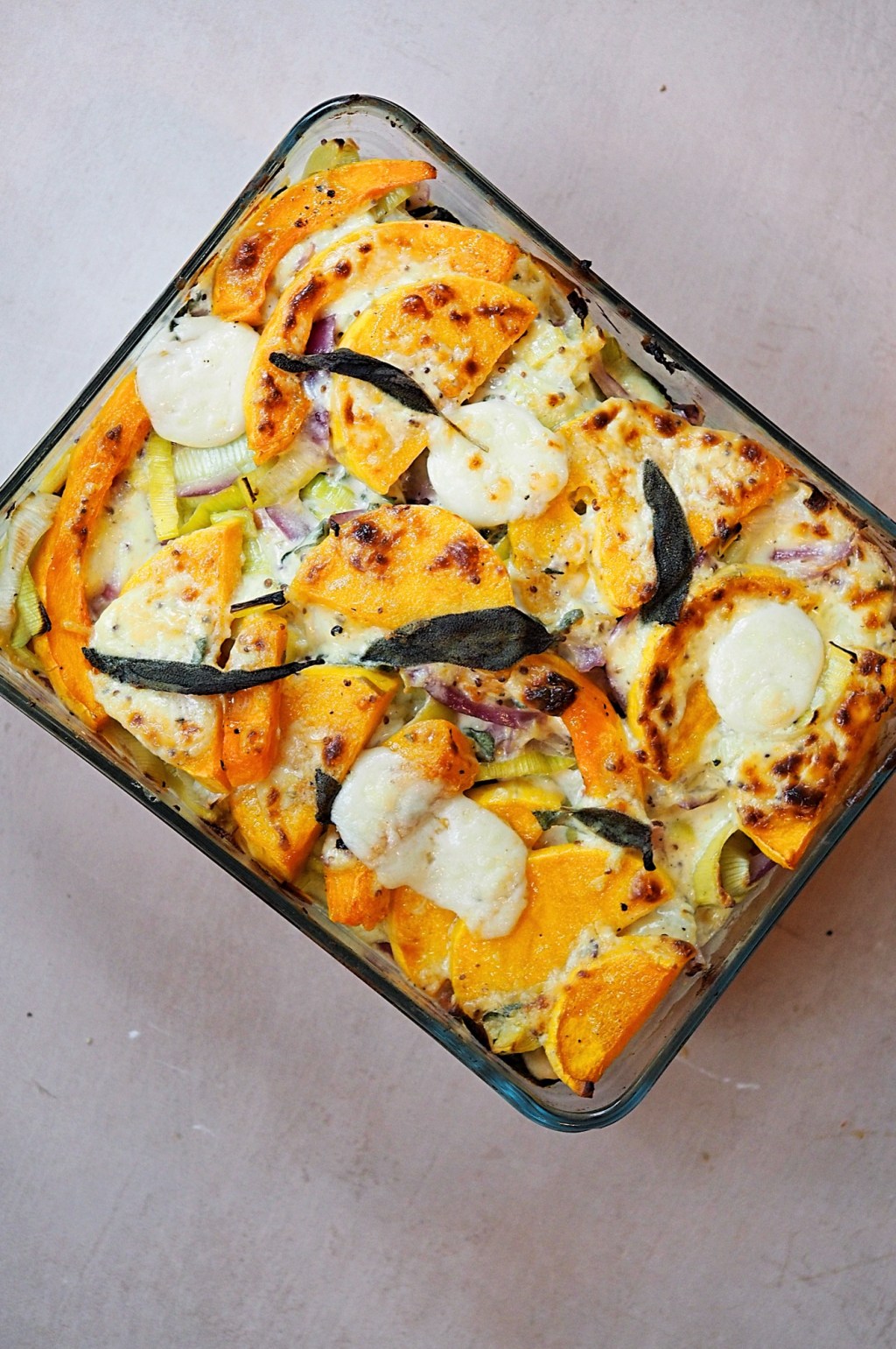 Veg-Packed Sweet Potato & Butternut Squash&nbsp;Gratin