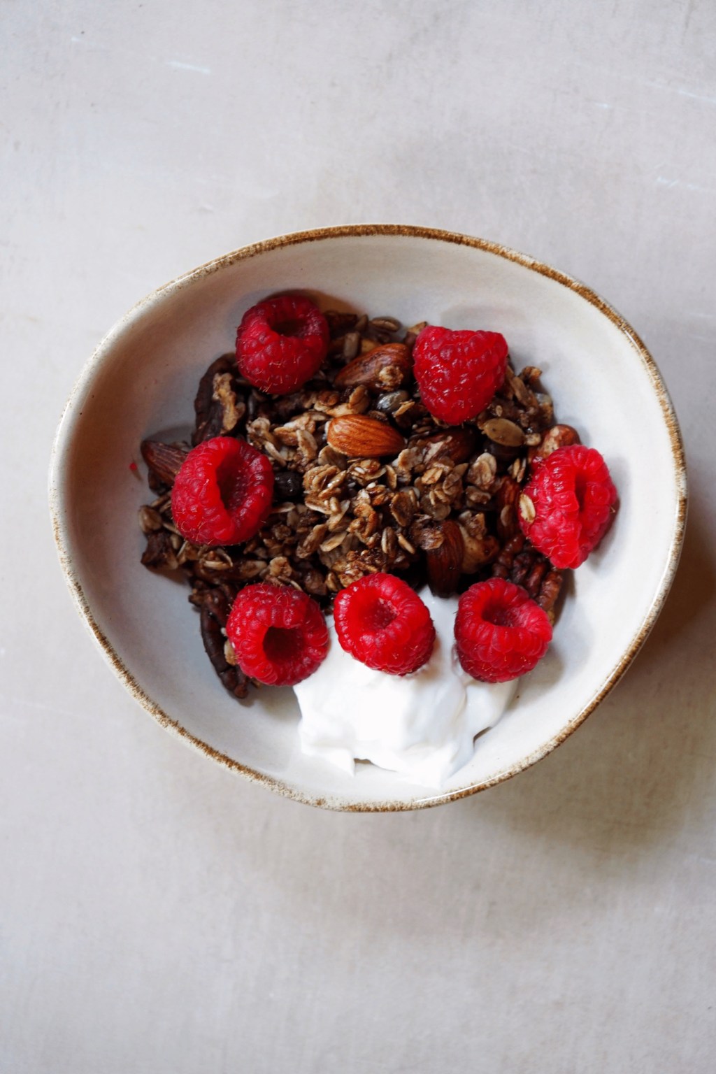 Healthier Homemade Nutty Chocolate&nbsp;Granola