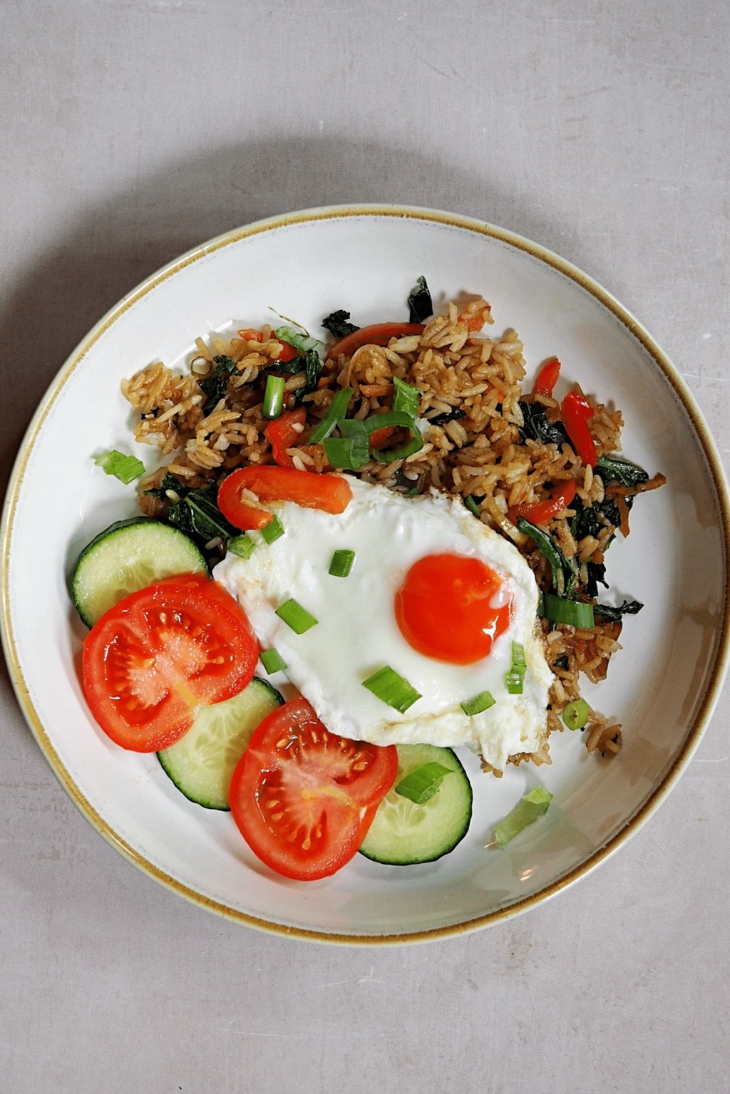 Veggie Indonesian Fried Rice (Nasi&nbsp;Goreng)
