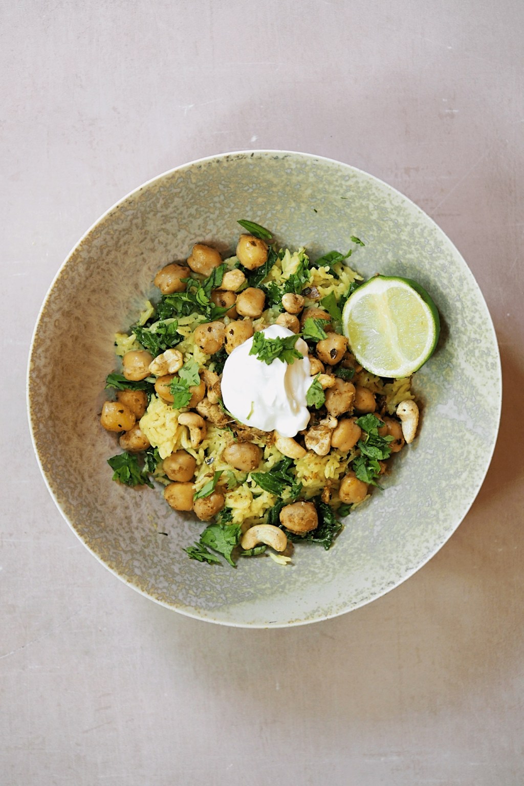 Chickpea, Coconut & Cashew Golden&nbsp;Rice