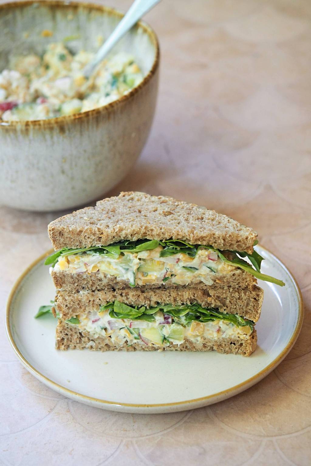 Chickpea Salad Sandwich&nbsp;Filling