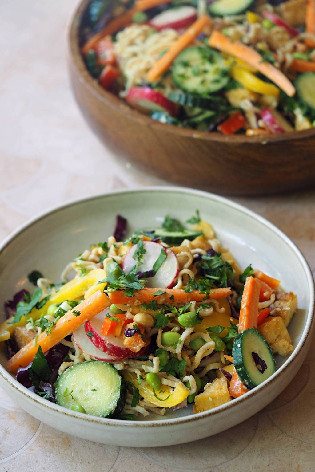 Tofu & Peanut Noodle&nbsp;Salad