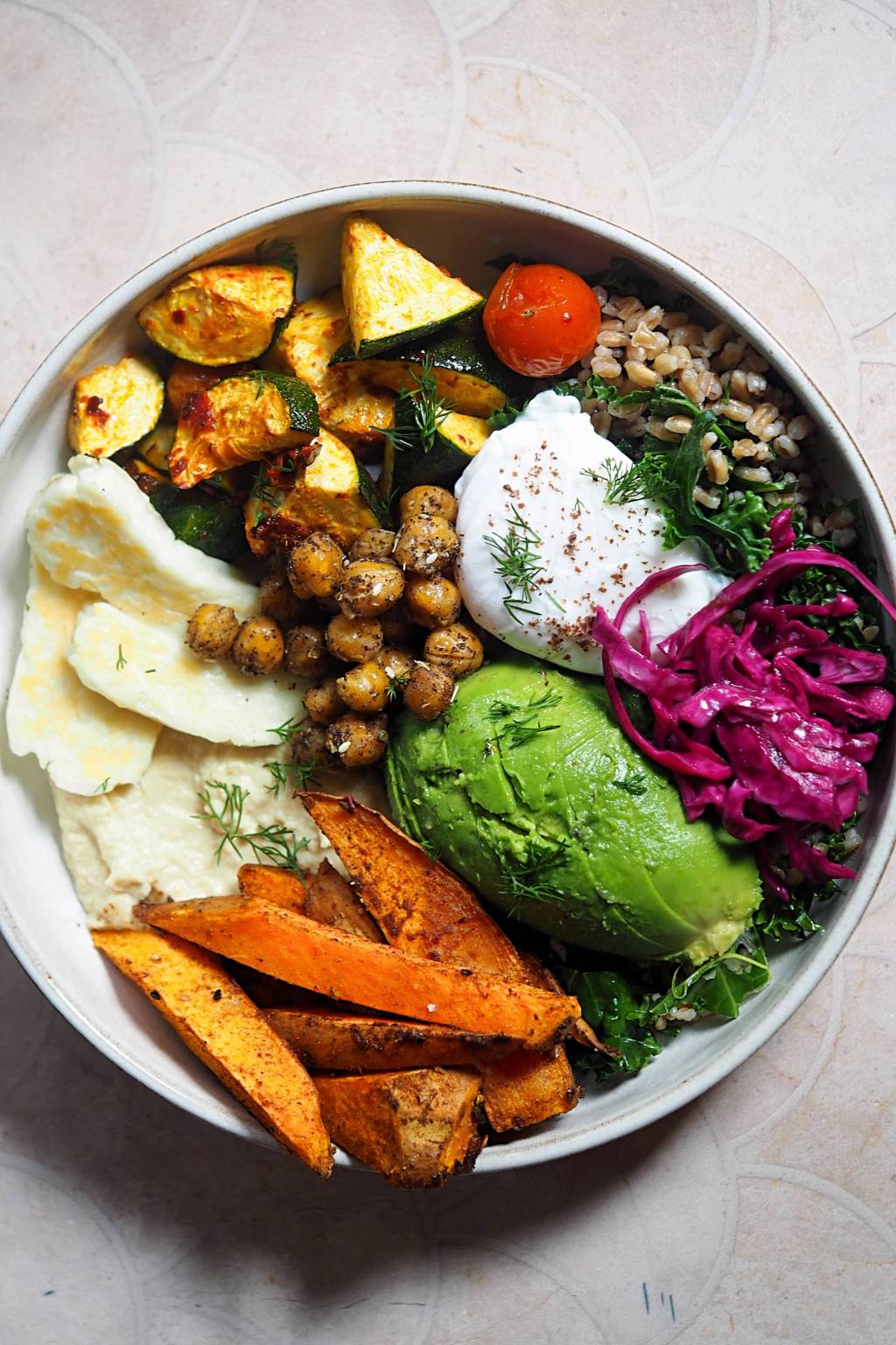 Halloumi Brunch Bowl