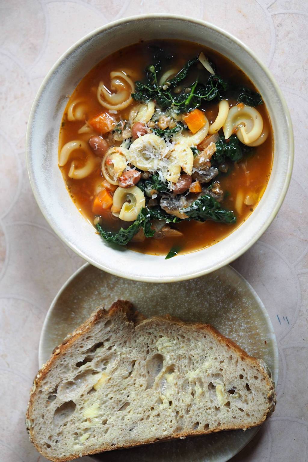 Mushroom, Bean & Lentil&nbsp;Minestrone