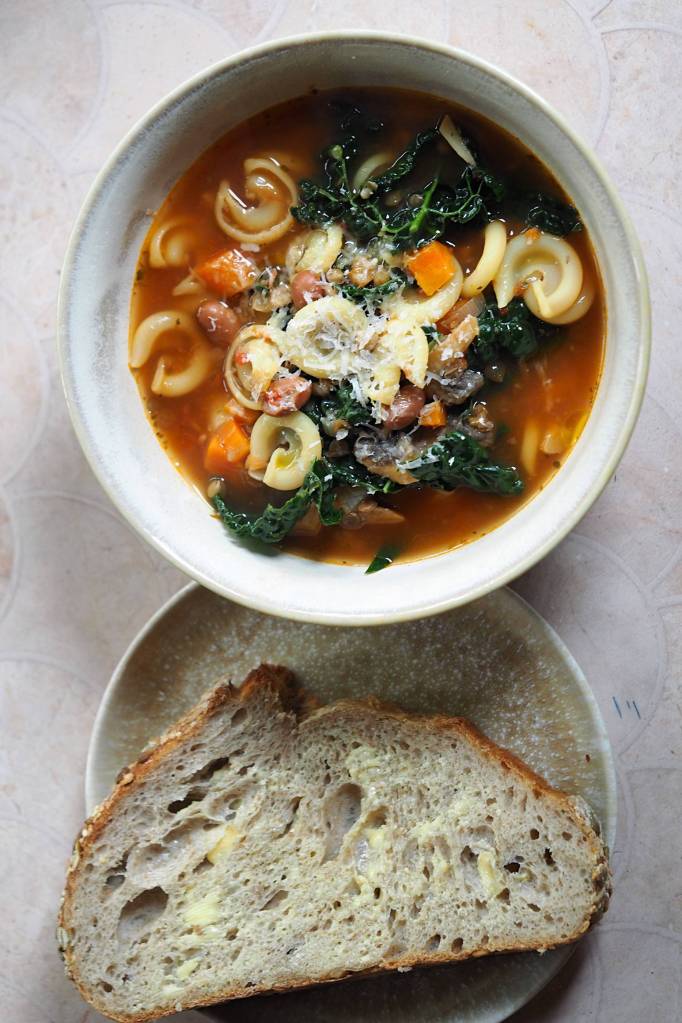Mushroom, Bean & Lentil&nbsp;Minestrone