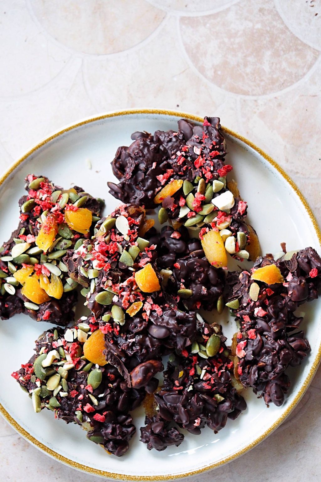 Fruit & Nut Chocolate Bark | Plant-Based&nbsp;Iron